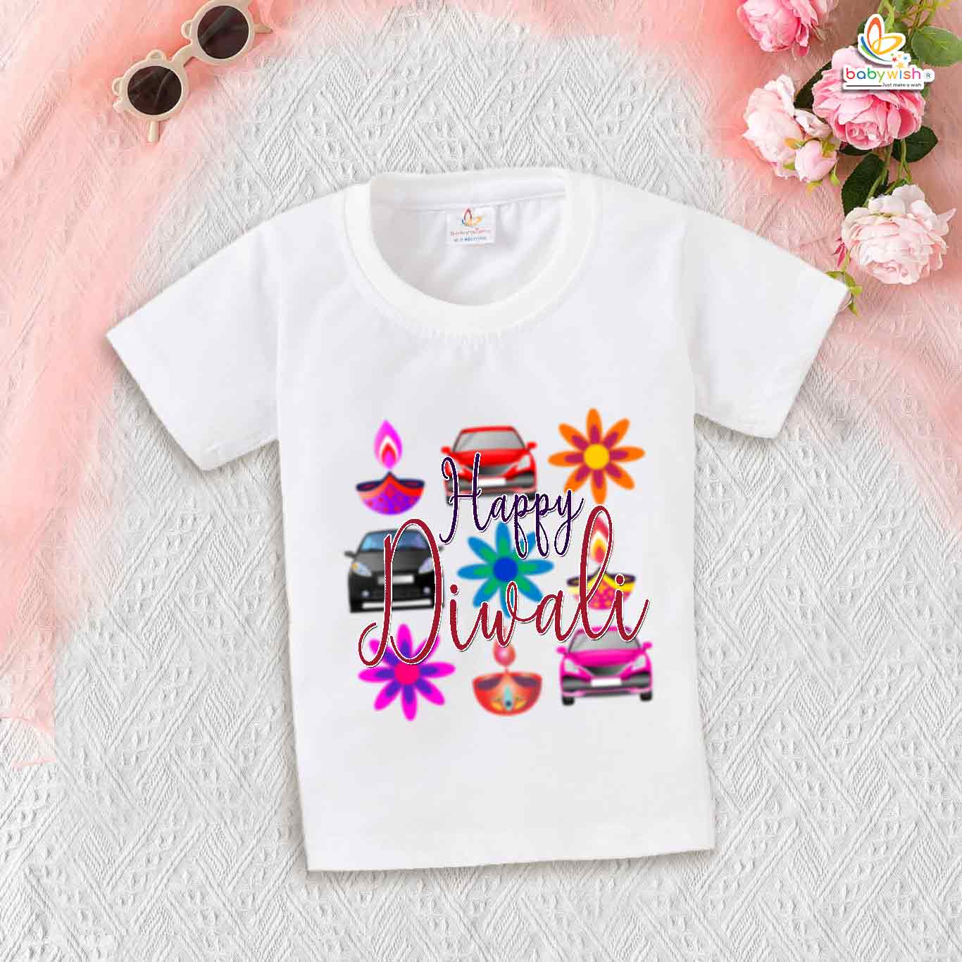 Babywish Baby Diwali T-shirt My First Diwali Diwali Festivals Celebration