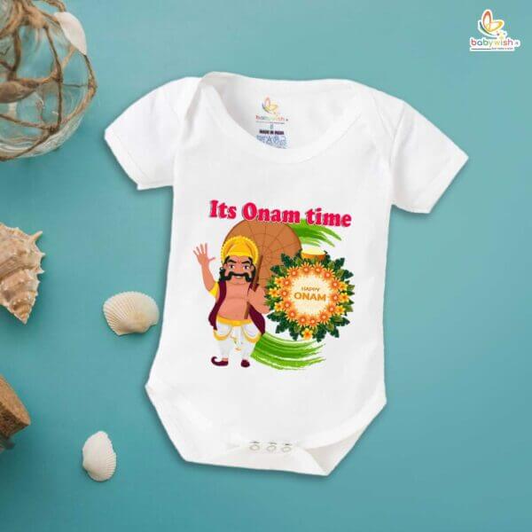 Babywish Onam Romper Brother Sister Matching dress for ONAM