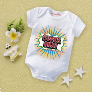 Babywish Rakshabandhan Romper Brother Sister Matching dress Rakshabandhan gift for Rakhi