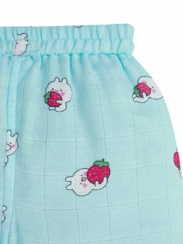 Organic muslin jhabla baby two-piece set for 0–12 months by Babywish