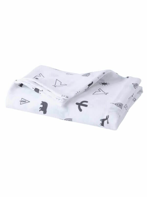 Muslin Swaddle Blankets 100% Organic for newborn Baby Multipurpose Infant Swaddle 112x112cm - Image 3