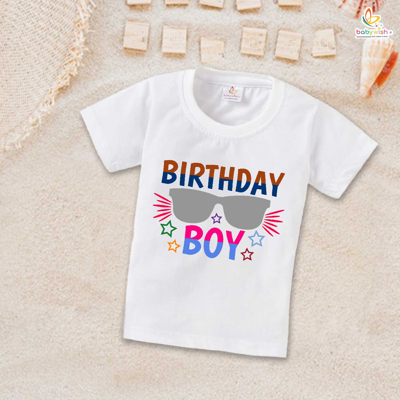 Birthday Boy T-Shirt – My First Birthday Shirt for Baby Boys | Cute 1st Birthday Outfit with Goggle Theme for Party by Babywish