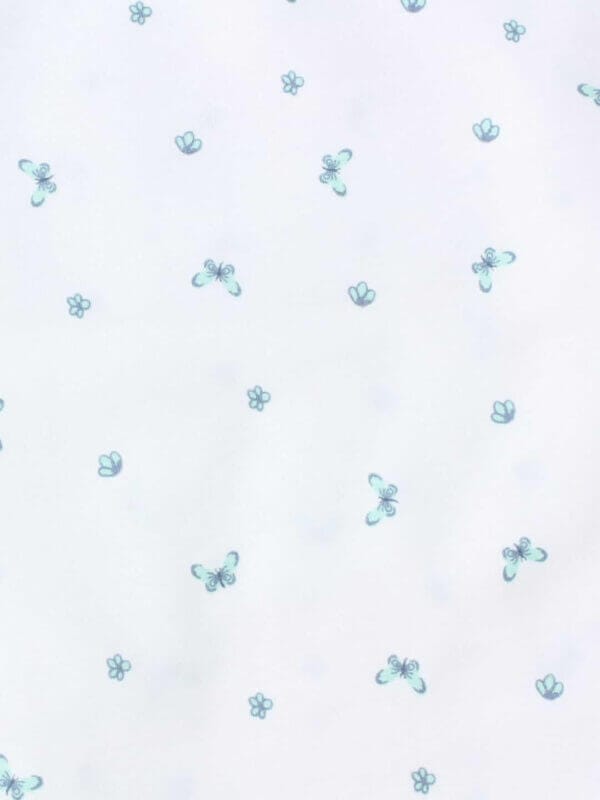 Nursing covers for Mother Breathable feeding cover for Breastfeeding 360° Coverage Protection Cover - Blue Floral Theme - Image 5