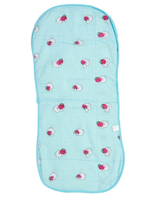 Soft muslin burp cloth for newborns – absorbent and gentle baby towel by Babywish