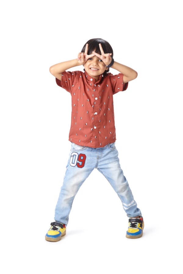 Kids Full Sleeve Shirt for Boy’s and Girl’s Penguin Printed Theme Toddler Shirt Summer and Winter Top wear Kids Clothes