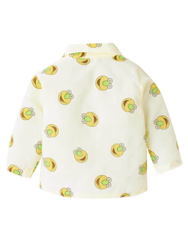 Kids Lemon Sleepsuit for Boys and Girls Topwear and Pajamas Set - Image 3