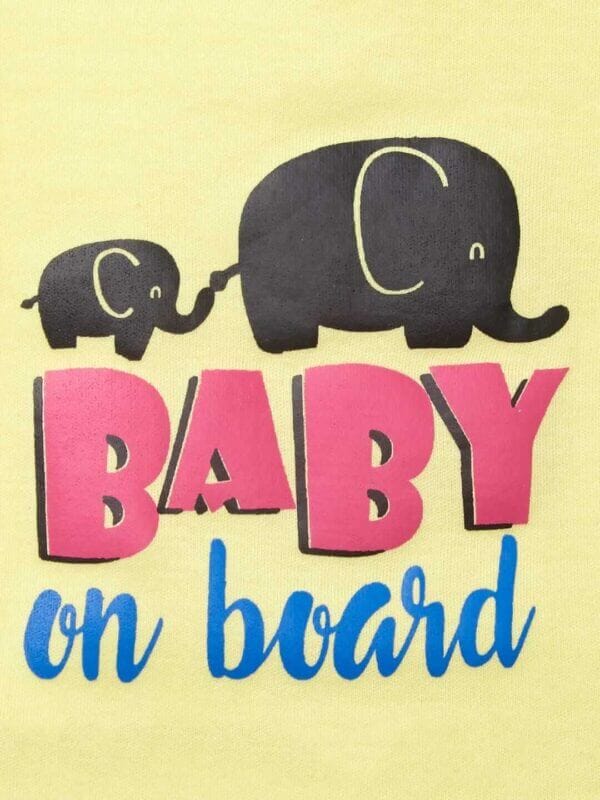 Baby on Board Car Decals Cloth Safety Sign Board with Hanger & Vacuum suction cup - Image 6