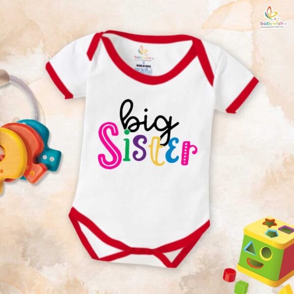 Babywish Rakshabandhan Romper Brother Sister Matching dress Rakshabandhan gift for Rakhi - Image 2