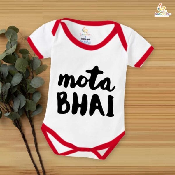 Babywish Rakshabandhan Romper Brother Sister Matching dress Rakshabandhan gift for Rakhi - Image 2