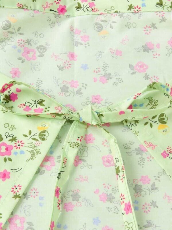 Nursing covers for Mother Breathable feeding cover for Breastfeeding 360° Coverage Protection Cover - Pista Flower Paradise - Image 5