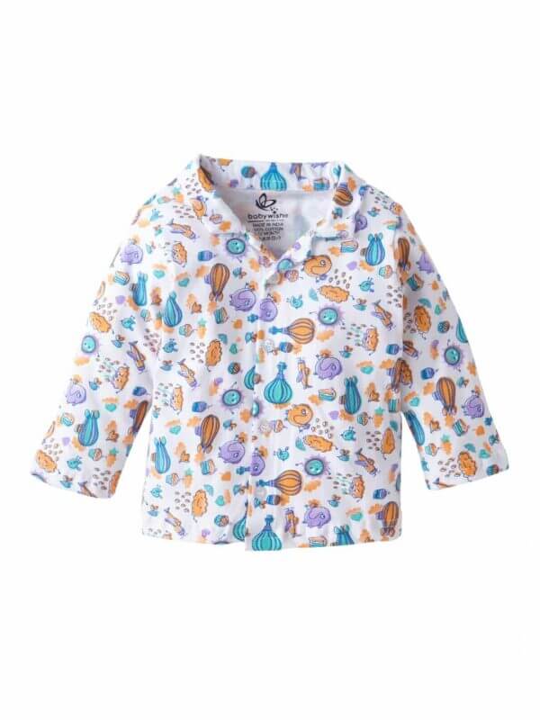 Kids Sleepsuit for Baby Boy’s and Girl’s Topwear and Pajamas Set Long Sleeve Sleepwear Baby Clothing Sets - Car Theme - Image 7