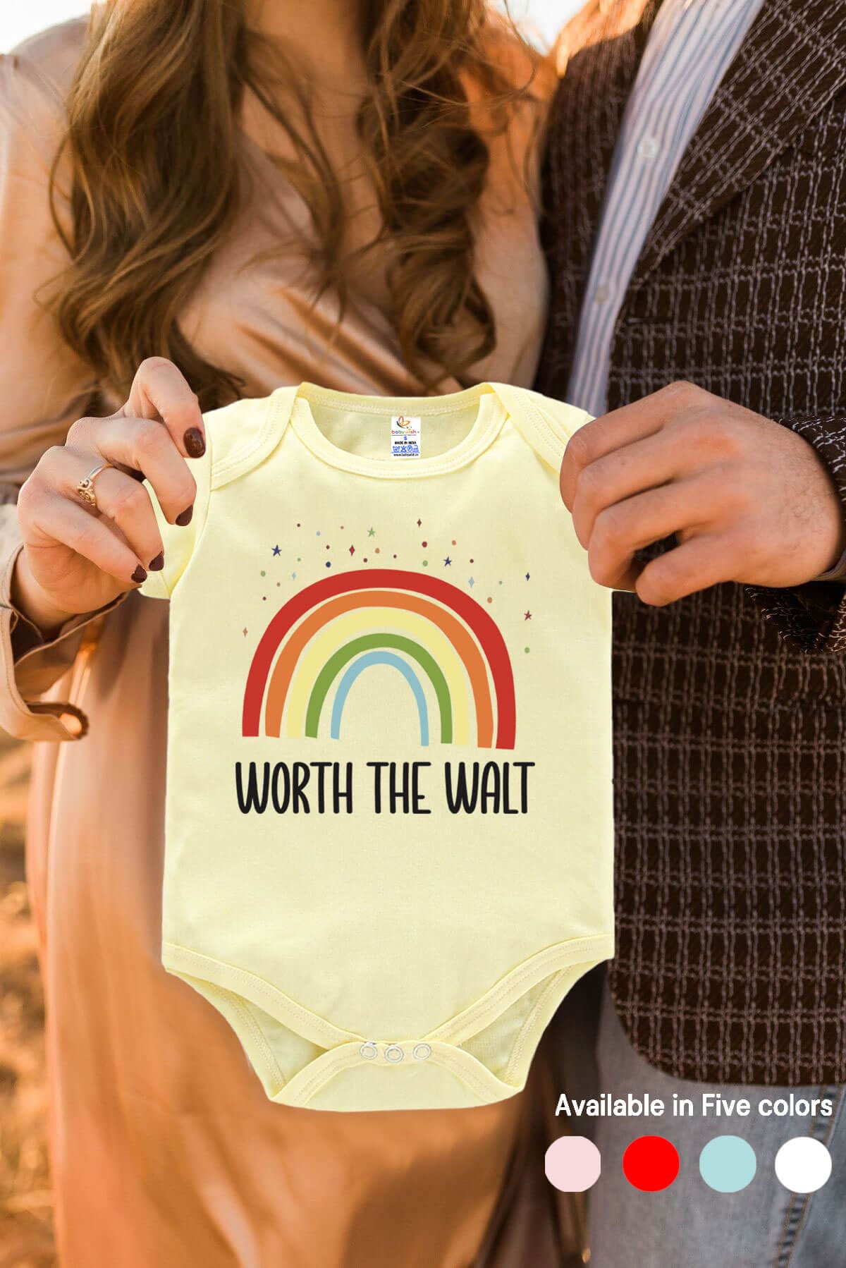 Cute Baby Announcement Onesie Romper | Soft Cotton Fabric | Perfect Baby Shower Gift – Babywish