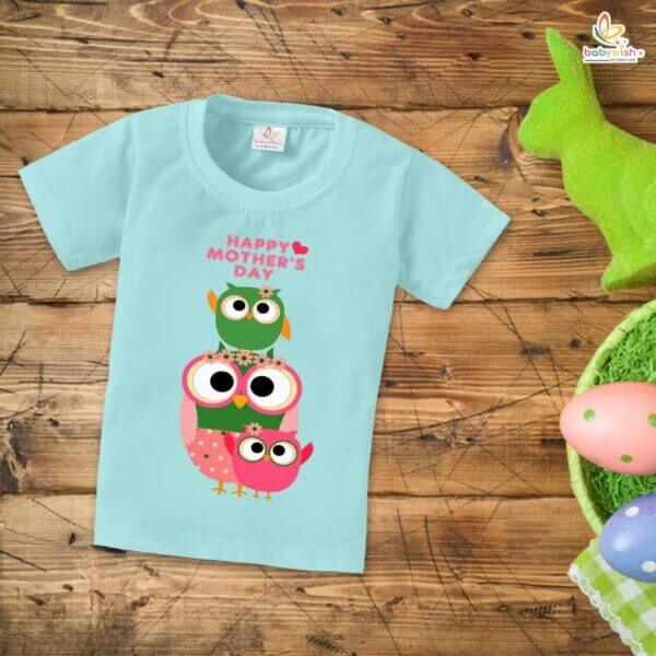 Mother's Day Special T-Shirt for Boy’s and Girl’s Half Sleeve Topwear for Unisex Kids - Image 3