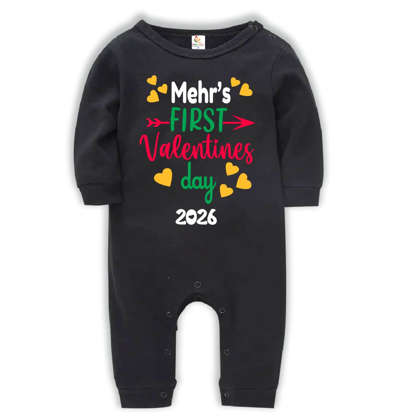 Babywish Valentine cotton romper