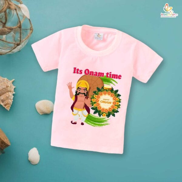 Babywish Onam Festivals Boys and Girls T-Shirt  Onam T-Shirts Half Sleeve - Image 4