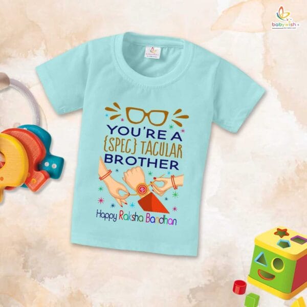 Babywish Rakshabandhan T-Shirt Brother Sister Matching dress Rakshabandhan gift for Rakhi Tee - Image 3