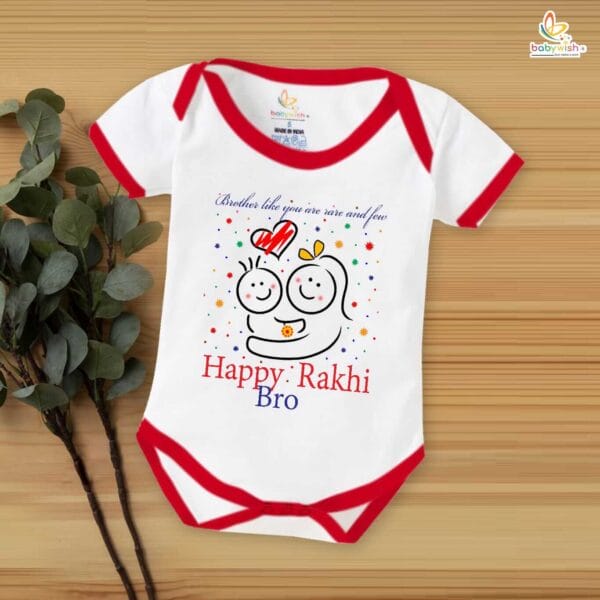 Babywish Rakshabandhan Romper Brother Sister Matching dress Rakshabandhan gift for Rakhi - Image 5