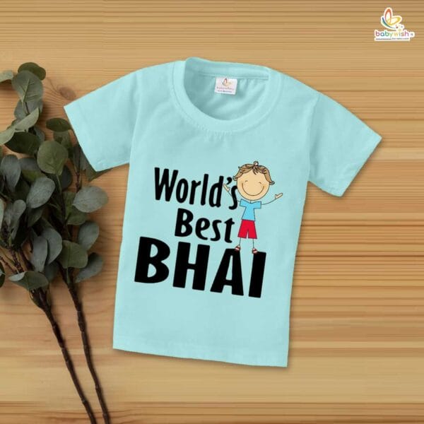 Rakshabandhan White T-Shirt for Brother Sister | Matching Outfit for Baby | Rakhi Gift Idea | Sibling Dress for Festival Celebration – Babywish