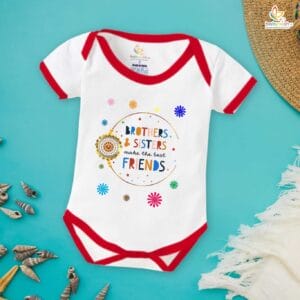 Babywish Rakshabandhan Romper Brother Sister Matching dress Rakshabandhan gift for Rakhi