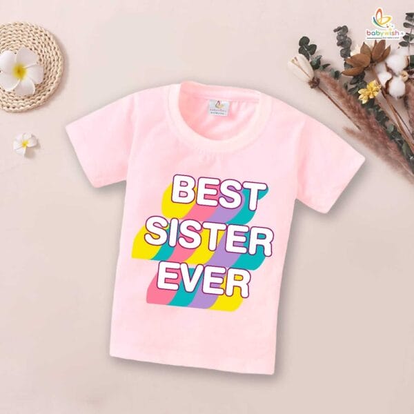 Babywish Rakshabandhan T-Shirt Brother Sister Matching dress Rakshabandhan gift for Rakhi Tee - Image 2