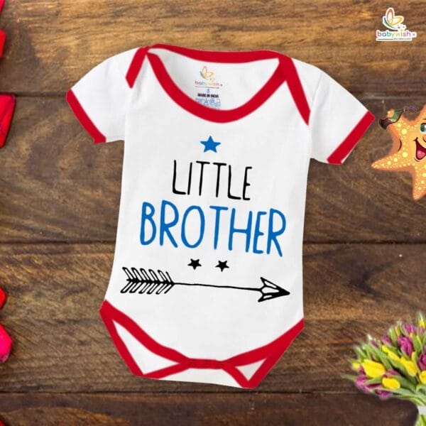 Babywish Rakshabandhan Romper Brother Sister Matching dress Rakshabandhan gift for Rakhi - Image 2