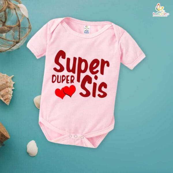 Babywish Rakshabandhan Romper Brother Sister Matching dress Rakshabandhan gift for Rakhi - Image 5