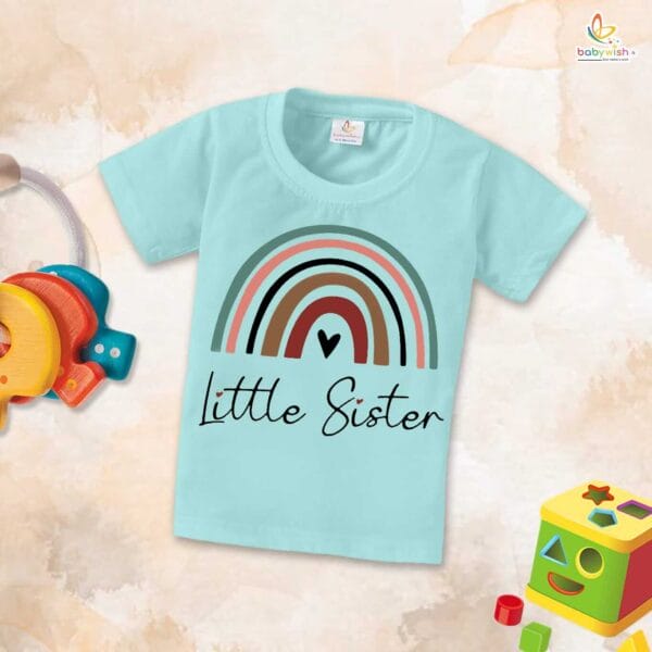 Babywish Rakshabandhan T-Shirt Brother Sister Matching dress Rakshabandhan gift for Rakhi Tee - Image 4