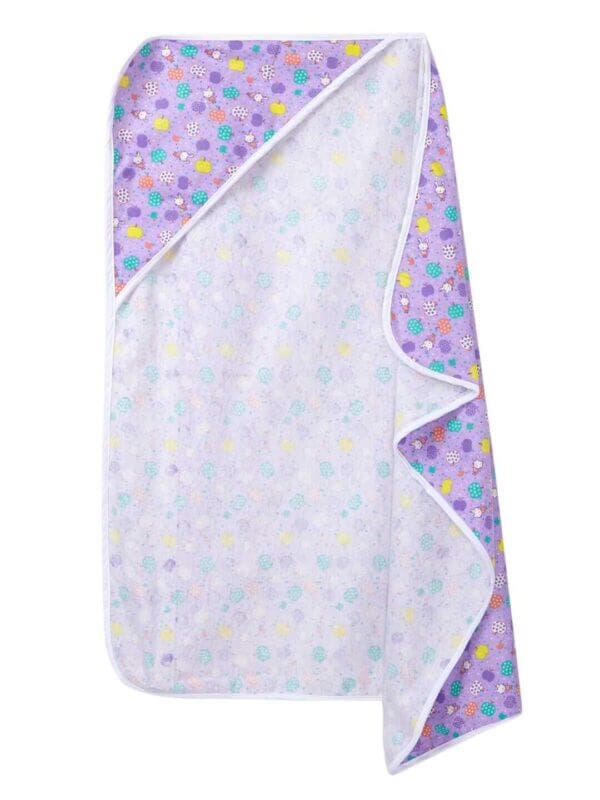 Baby Flannel hooded towels for new born Fruits Printed Bath Towel for Boys and Girls Infants kids towel