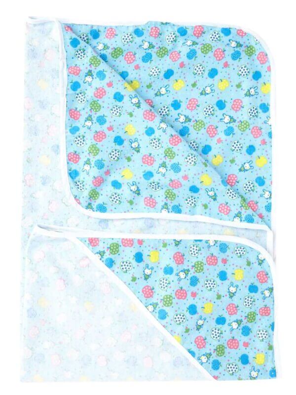 Baby Flannel hooded towels for new born Fruits Printed Bath Towel for Boys and Girls Infants kids towel - Image 3