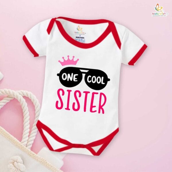 Babywish Rakshabandhan Romper Brother Sister Matching dress Rakshabandhan gift for Rakhi - Image 2