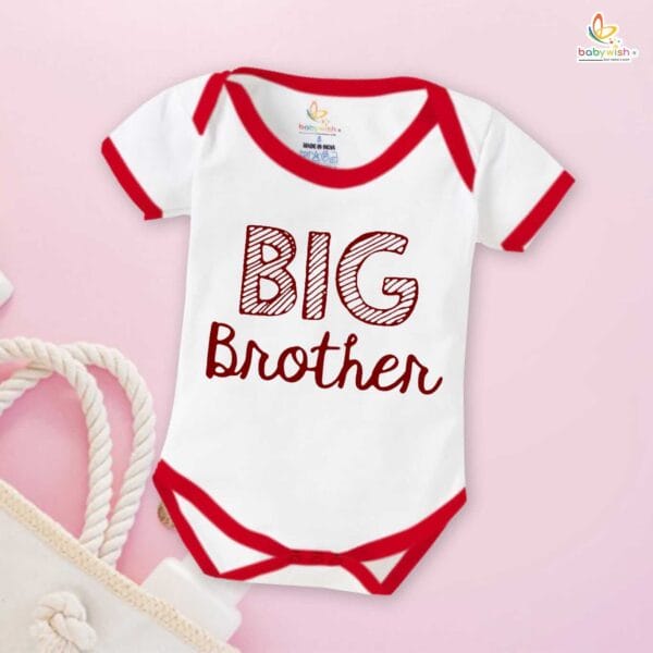 Babywish Rakshabandhan Romper Brother Sister Matching dress Rakshabandhan gift for Rakhi - Image 3