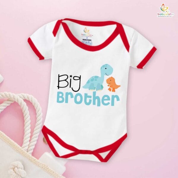 Babywish Rakshabandhan Romper Brother Sister Matching dress Rakshabandhan gift for Rakhi - Image 2