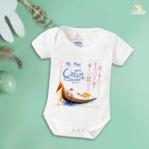 Babywish Onam Romper Brother Sister Matching dress for ONAM