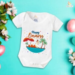 Babywish Onam Romper Brother Sister Matching dress for ONAM