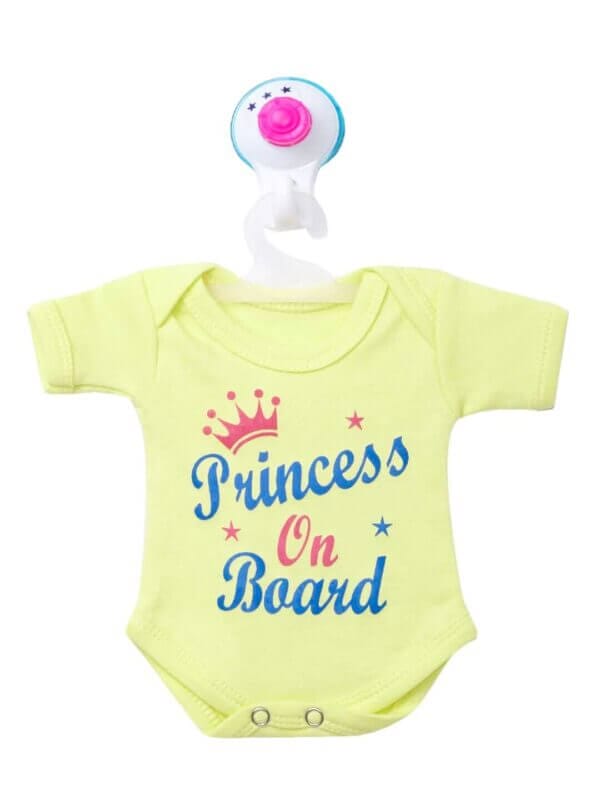 Baby on Board Car Decals Cloth Safety Sign Board with Hanger & Vacuum suction cup - Image 3