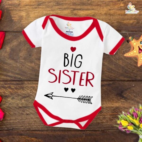 Babywish Rakshabandhan Romper Brother Sister Matching dress Rakshabandhan gift for Rakhi - Image 2