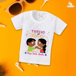 Babywish Rakshabandhan T-Shirt Brother Sister Matching dress Rakshabandhan gift for Rakhi Tee