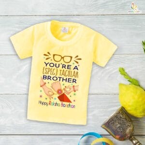 Babywish Rakshabandhan T-Shirt Brother Sister Matching dress Rakshabandhan gift for Rakhi Tee