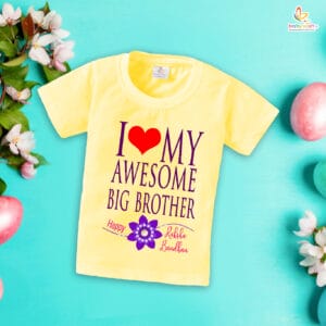 Babywish Rakshabandhan T-Shirt Brother Sister Matching dress Rakshabandhan gift for Rakhi Tee