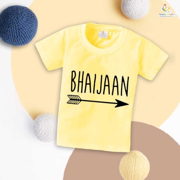 Rakshabandhan Gift T-Shirt for Brother Sister | White Matching Dress for Baby | Cute Rakhi Outfit Idea for Siblings – Babywish