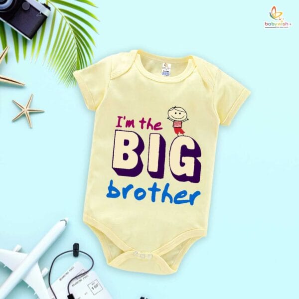 Babywish Rakshabandhan Romper Brother Sister Matching dress Rakshabandhan gift for Rakhi - Image 3