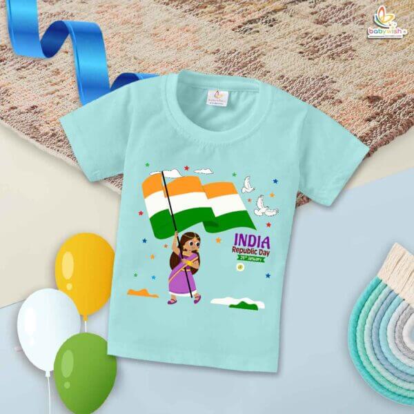 Babywish Republic Day T-shirt My First Republic Day T-shirt INDIA Republic Day 26th January - Image 2
