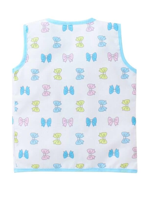Babywish Baby Girl Cotton Frock Newborn Girl Knee Length Sleeveless Dress Printed - Image 3