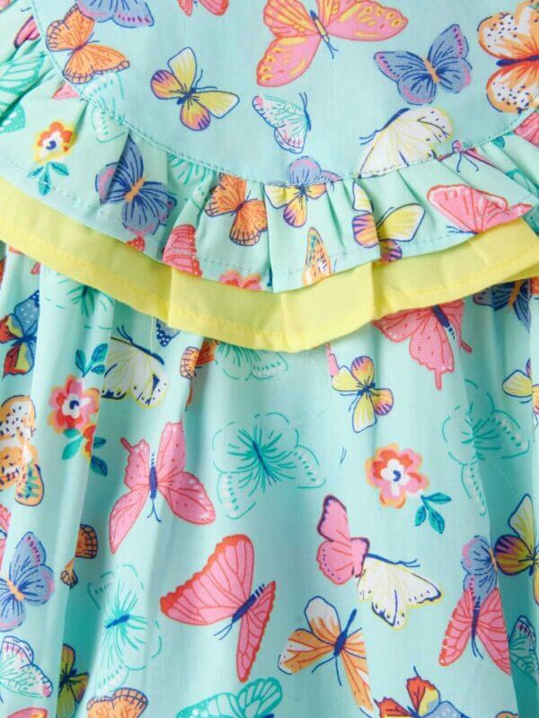Baby Girls Romper Set Ruffle Sleeve Onesie Newborn Bodysuit Romper Jumpsuit Infant Clothes Dress - Image 3