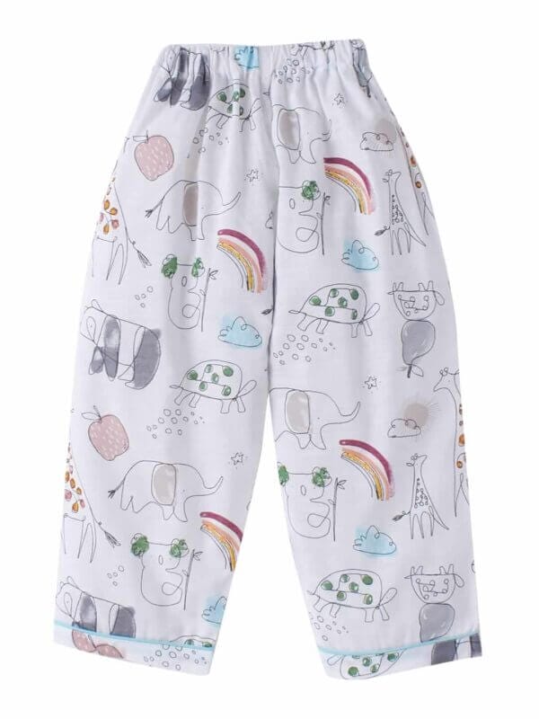 Kids Sleepsuit for Baby Boy’s and Girl’s Topwear and Pajamas Set Long Sleeve Sleepwear Baby Clothing Sets - Color Zoo - Image 4