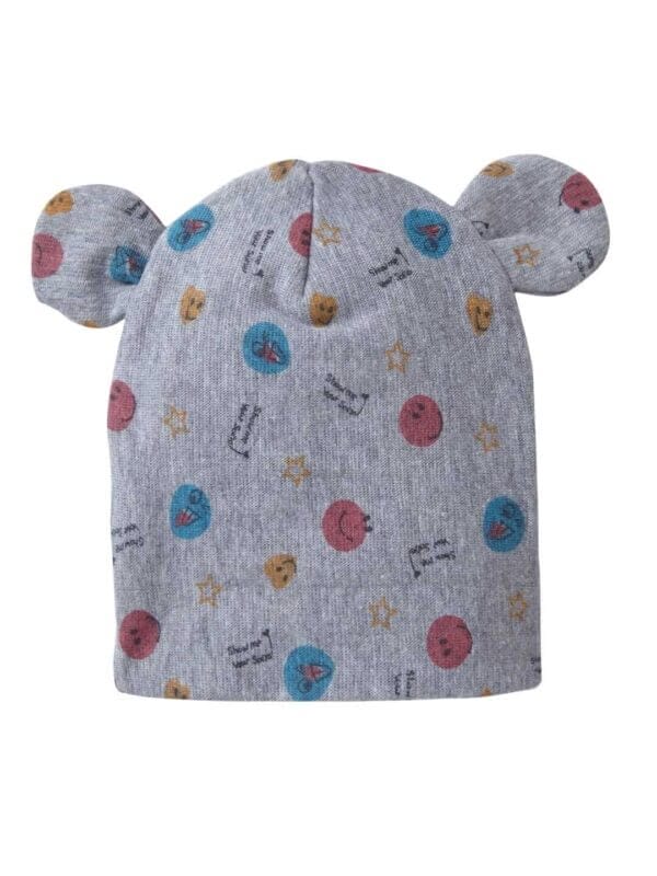 Baby caps for Newborn Fancy knitted Beanies Kids Multicolor Ear Bear Hat for Infants 0 - 6 Months baby - Image 5