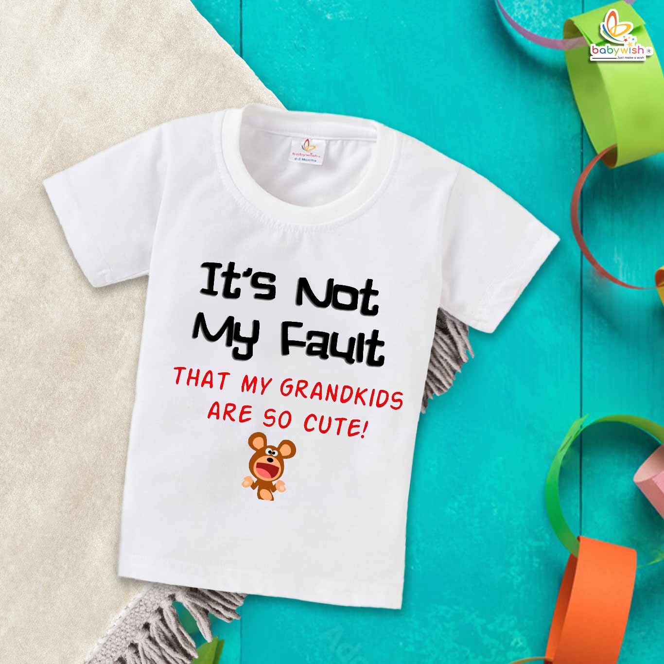 It’s Not My Fault – Funny Grandpa T-shirt | Perfect Gift for Grandfathers | Babywish
