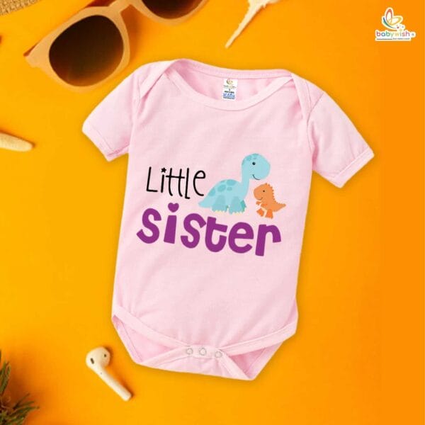 Babywish Rakshabandhan Romper Brother Sister Matching dress Rakshabandhan gift for Rakhi - Image 4