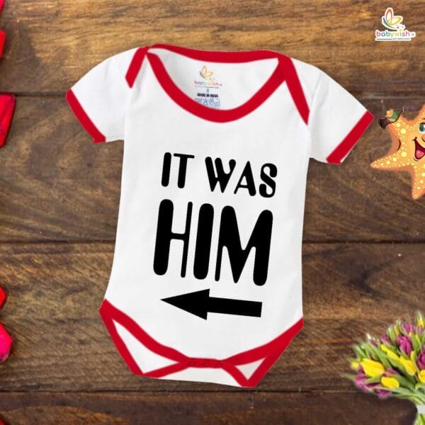Babywish Rakshabandhan Romper Brother Sister Matching dress Rakshabandhan gift for Rakhi - Image 3