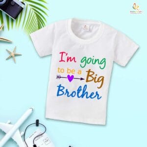 Babywish Rakshabandhan T-Shirt Brother Sister Matching dress Rakshabandhan gift for Rakhi Tee